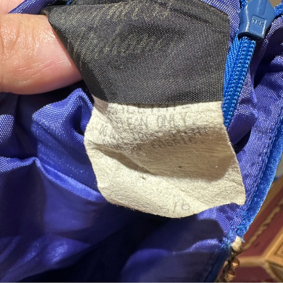 Blue evening gown - Picture 5 of 5